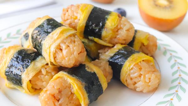 一学就上手的羊肉蛋卷饭团,小白也能1秒变大厨