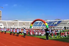 会泽晨曦幼儿园举行亲子运动会图片