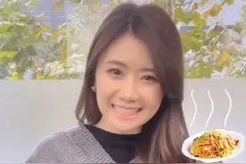 福原爱入驻抖音称想吃东北菜，绿媒竟然追着闹图片