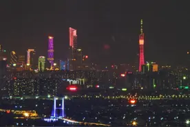 「中英双语」空气越来越好！江门拍到47公里外的广州“小蛮腰”图片