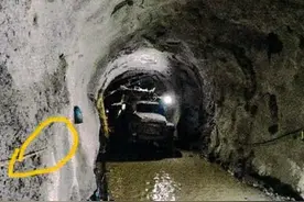 国务院安委办明查暗访海南施工现场发现：一隧道内爆破引线长期挂在墙壁上易引发爆炸图片