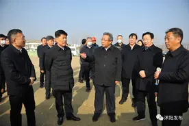 王昊来沭调研宿连高速宿连航道项目建设时强调：加快进度 严把质量 全力以赴推进重大项目建设图片