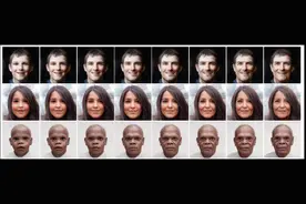 以色列研究组再推AI测脸黑科技 一张照片生成全年龄容貌图片