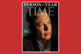 马斯克当选《时代周刊》年度人物，外国媒体一片哗然：他不配！丨外媒说图片