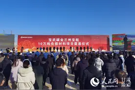 总投资130亿元 两大世界500强企业项目在兰州新区开工图片