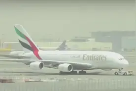 世界最大客机时代落幕：最后一架A380交付阿联酋航空图片
