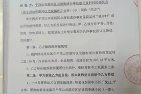 网上求助的平顶山15岁男孩：全家人的诉求是履行拆迁协议图片