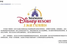上海迪士尼度假区：在校实习生违规倒卖商品，已终止实习合同并通知其学校图片