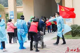 广州白云湖街南悦花苑小区重点区域已有序解封图片