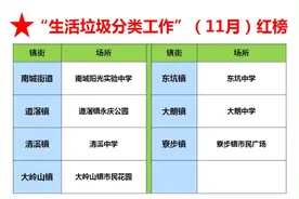 东莞11月生活垃圾分类考评：5所学校登上“黑榜”图片