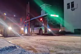 战风雪，保运营！东营公交全力保障市民出行通畅图片