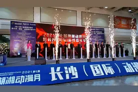 2021第七届湖湘动漫月暨长沙（国际）动漫游戏嘉年华开幕图片