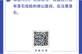 每日安全丨右侧这个标志提醒注意左侧有落石危险？图片