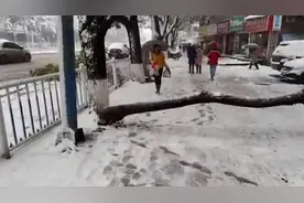 寒潮来袭大雪纷飞，湖南多地发布停课紧急通知视频封面