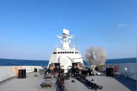 这就是安全感！回顾中国海军护航编队那些“首次”图片