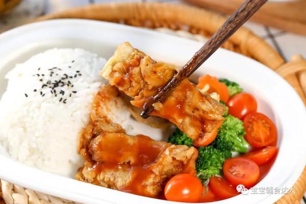 番茄酱肉的做法（好吃到飞起的茄汁猪排饭宝宝辅食）