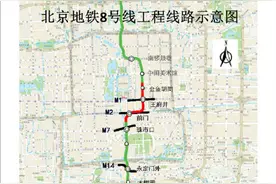 8号线剩余段开通在即！北京大兴瀛海到王府井换乘将减少3次图片