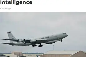 俄乌局势紧张之际，美空军E-8C侦察机到乌克兰东部收集地面情报图片