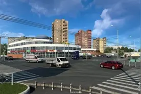 《欧洲卡车模拟2》DLC“俄罗斯之心”游戏截图公布图片