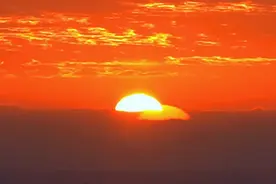 热腾腾2022新年魔都第一个日出，来了图片