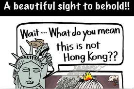 “灵魂画手”现身：美国2021年出了哪些幺蛾子？图片