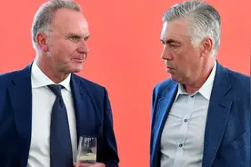 体鲁梅尼格至今仍为安切洛蒂在拜仁下课感到遗憾图片