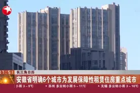 长三角日历：安徽省明确6个城市为发展保障性租赁住房重点城市视频封面