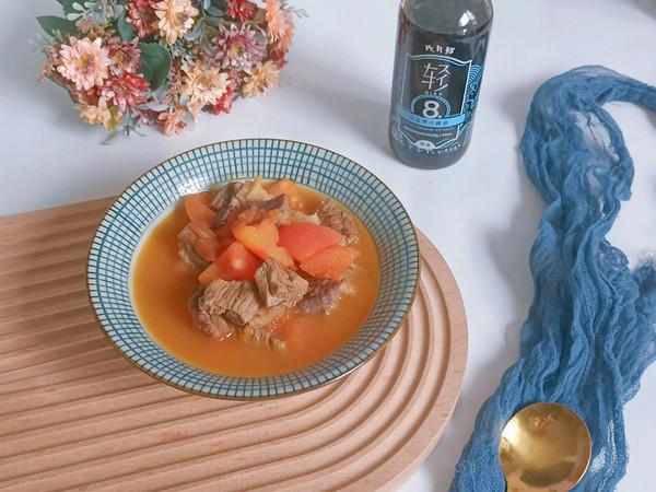 西红柿牛腩汤的风味,只做给最爱的人