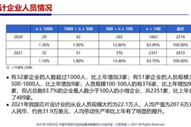 2022年芯片公司与从业人员期望薪酬调研图片
