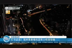 龙城夜未央，打卡必去！常州青果巷的百年小吃很惊艳视频封面