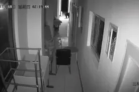 西藏戍边民警驻地上演现实版“熊出没”图片