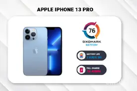 续航超过2天！iPhone 13 Pro DXO电池得分公布：76分图片