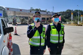 揭博高速全力护航平安春运图片