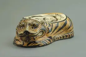 日本“老虎”来到上海博物馆，中日合办“虎笑寅年”展图片