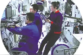 空间站生活 忙碌又精彩图片