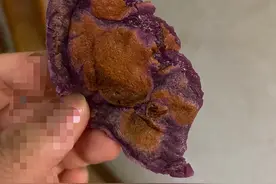 紫薯糯米饼就这么做，新手也能零失败图片