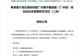 官宣了！佛穗莞城际广州段多个站点首次曝光图片