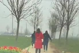 姐姐出嫁，弟弟冒雪跟着婚车边走边哭视频封面