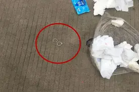 20万元的戒指被自己扔进垃圾桶！10吨垃圾啊，怎么找图片