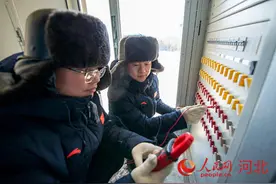 新春走基层丨春节坚守一线 为冬奥保供电图片