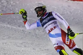 北京冬奥会｜“我要驾驭自己的能量”——瑞士高山滑雪运动员霍尔德纳剑指冬奥会回转冠军图片