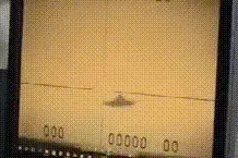 美媒曝F-35C坠南海最新画面：一团火球砸下来 航母甲板碎片横飞图片