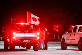 渥太华因抗议活动宣布进入紧急状态 特鲁多已离开首都图片