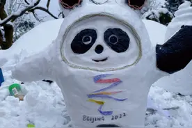 橘墩墩、汤圆墩墩......冰墩墩民间手作大赛开赛了！高能网友花式自制的“冰墩墩”有多强→图片