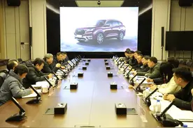 区四大班子领导拜访奇瑞公司图片