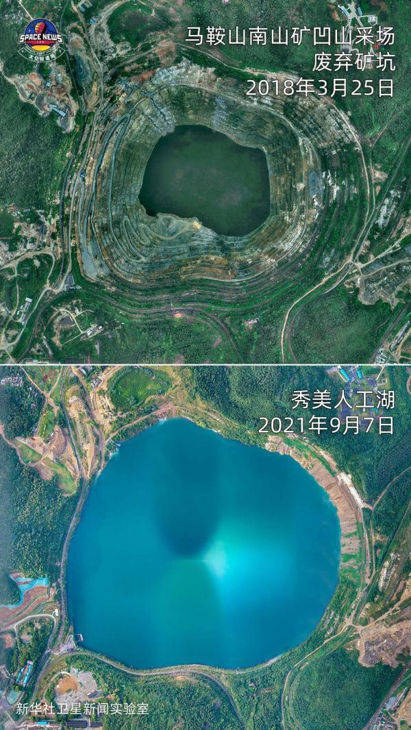 这八百里长江之变，卫星拍得清清楚楚