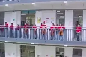 来看“满级小孩”上才艺！长沙一小学齐唱《我和我的祖国》图片