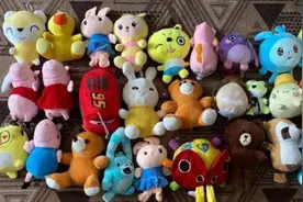 俄罗斯男子抓娃娃失败 砸开机器偷走27个玩具图片