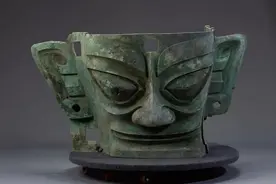 去年出土的三星堆青铜大面具上春晚后“回家”，元宵正式首展图片