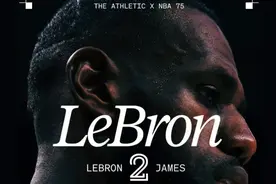 The Athletic历史75大巨星排名：乔一詹二，科比排名第十图片